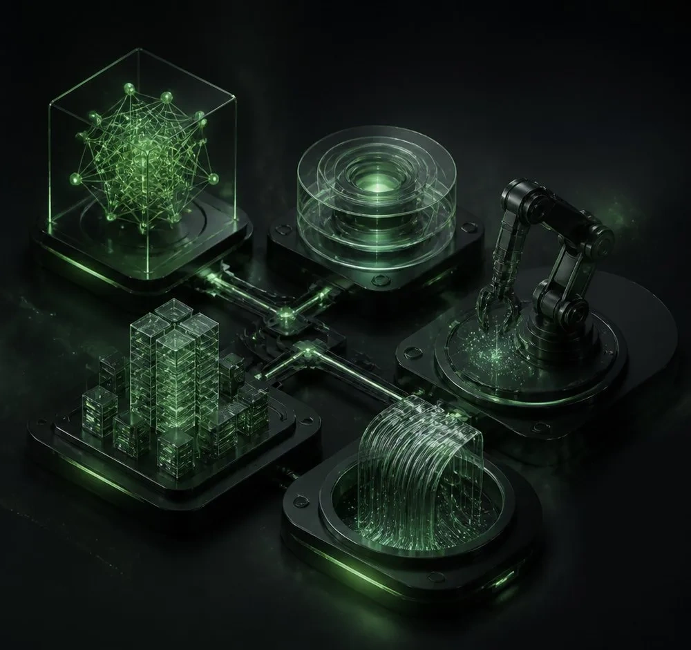 Connected vision, OCR, automation and data services